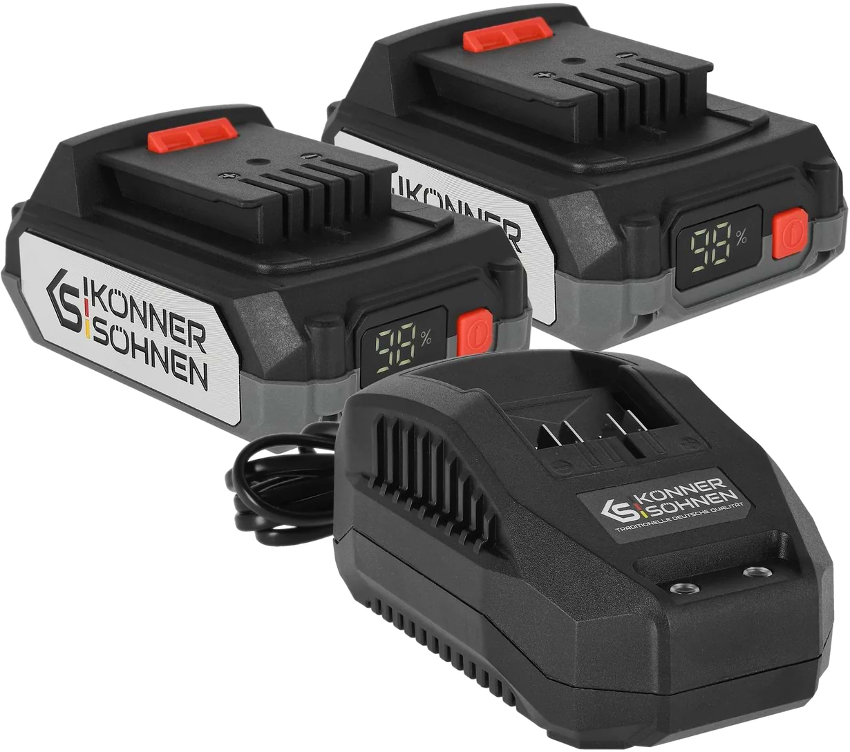 Аккумулятор для электроинструментов Konner&Sohnen KS20V2-1-DUAL